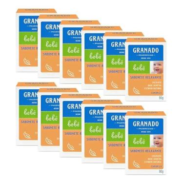 Imagem de Sabonete Granado Glicerina Bebê Camomila 90g - 12 Unidades