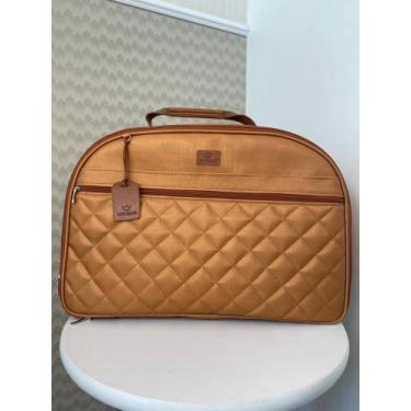 Imagem de Mala Maternidade Tradicional Caramelo Mini Bags
