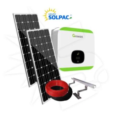 Imagem de Kit fotovoltaico Energia Solar 3,30 kwp - Telha Cerâmica - Growatt , 7