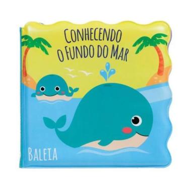 Imagem de Livrinho de Banho Conhecendo o Fundo do Mar Brinquedo Bebe - BUBA