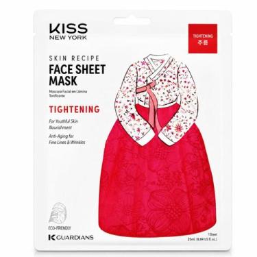 Imagem de Máscara Facial Coreana Kiss Ny Face Sheet Mask Tightening Firmadora Kk