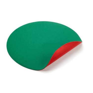 Imagem de DiversiTech Tapete reversível para árvore de Natal para proteção de piso, vermelho e verde, 76 cm