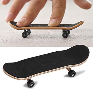 Imagem de Zyyini Complete Wooden Fingerboard, 28mm x 96mm with Basic Bearing Wheels, Starter Edition Boring Decompression Finger Board
