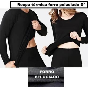 Imagem de Roupa Frio Blusa Calça Segunda Pele Moto Motociclista - Zero Grau