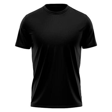 Imagem de Camiseta Masculina Dry Fit Proteção Solar UV Térmica Academia Treino Caminhada Esporte Camisa Praia Blusa, Tamanho G