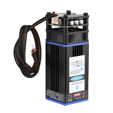 Imagem de Tingpai Módulo de 450nm 30W Comprimento focal f o eça de g vação a Cortador de g vador a de alta velocidade Impresso 3D Roteador CNC Módulo a pa artesanato DIY Madei