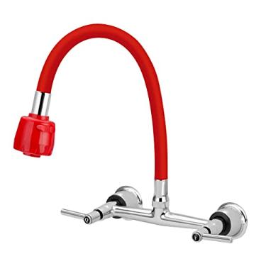 Imagem de Torneira Misturador Cozinha Parede Gourmet Colorido 1/4v.