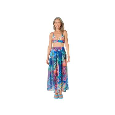 Imagem de SAIA PREGA INDIO, BLUEMAN, ADULTO FEMININO, INDIO,P
