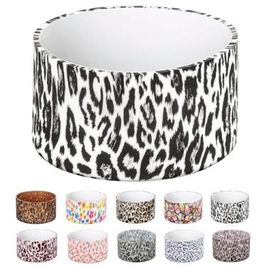 Imagem de Snowfall 2 peças de bota protetora de copo para Stanley 590-1,134 g e simples moderno 850,5-1,134 g, compatível com garrafa de água Hydro Flask 350-680 g (branca)