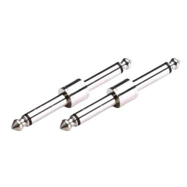 Imagem de Kit 2 Conector P10 P10 Mono Para Pedais De Guitarra Baixo - Santo Ange
