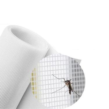 Imagem de Tela Mosquiteira Fibra Vidro Branca 5,00 x 1,20m - Telas MM