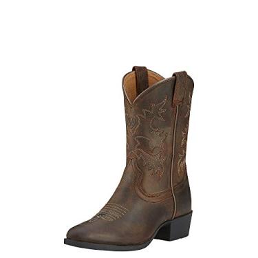 Imagem de Bota western infantil Heritage, Distressed Brown, 5 Big Kid