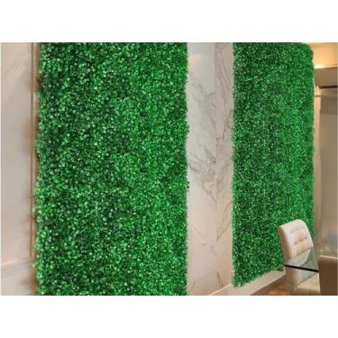 Imagem de 1 Placa de Folhagens Modelos Realista e Fáceis de Instalar Jardim Vert