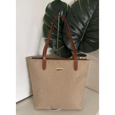 Imagem de Bolsa Feminina Grande Sacola Alça De Mão Ombro Bolsa Femininas Praia -