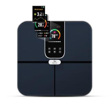 Imagem de Balança Digital Bioimpedância Intelligence Plus Relaxmedic , U, PRETO