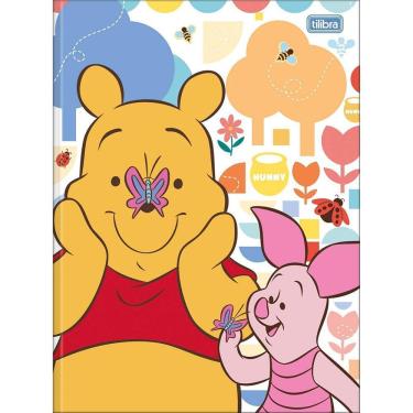 Imagem de Caderno Brochurão 80Fls Ursinho Pooh Leitão E Pooh Tilibra