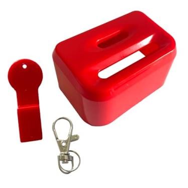 Imagem de Dokoshia Capa de proteção de fivela de cinto de segurança de carro para crianças e necessidades especiais que impedem o desfecho universal para a maioria dos carros (não para caminhões) Trava de cinto