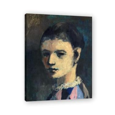 Imagem de Murais Harlequin'S Head Diego Rivera – Arte de realismo socialista mexicano, muralista do século 1607, coleção clássica do museu de Nova York para decoração de casa 60 x 78 cm