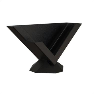 Imagem de Expositor Porta Cartão de Visita Suporte para Cartao Panfleto Coração(Preto)