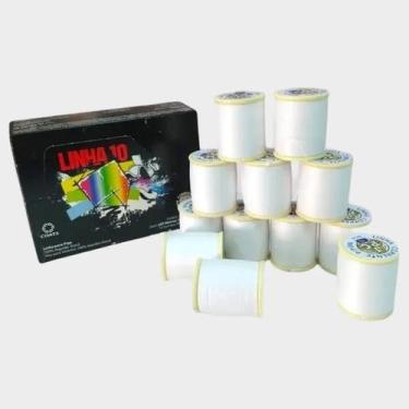 Imagem de Linha 10 p/ Pipa Corrente carretel com 500 jardas caixa c/ 12 unidades