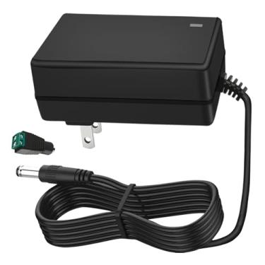 Imagem de Alarmpore Adaptador De Fonte Alimentação 12V 3,5A, Conversor 100-240V Cc, 12V, Carregador Parede 42W 3500Ma 3A 2,5A 2A 1,5A 1A 0,5A, Transformador Ca/Cc Com Plugue Americano 5,5X2,1/2,5 Mm