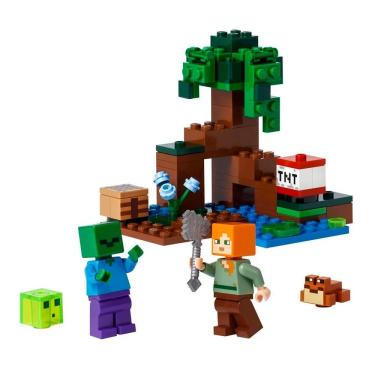 Imagem de Bloco de Montar - Minecraft  - A Aventura no Pântano - 65 peças - LEGO