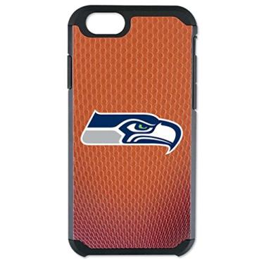 Imagem de NFL Seattle Seahawks Classic Football Pebble Grain Feel No Wordmark iPhone 6, marrom