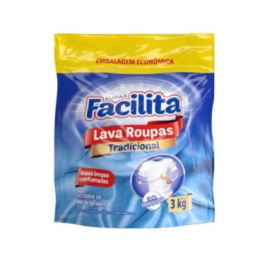 Imagem de Lava Roupas em Pó Tradicional 3kg Facilita