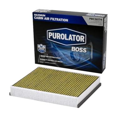 Imagem de Purolator Filtro de ar de cabine premium PBC36174 PurolatorBOSS com frescura Febreze serve para Select Ford e Lincoln