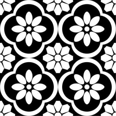 Imagem de ZRJT Retire e cole o azulejo de piso 10 peças de 10 pés quadrados, azulejos de vinil 30,5 cm x 30,5 cm foscos adesivos de piso autoadesivos à prova d'água removíveis para locatário, sala de estar