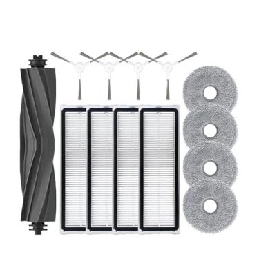 Imagem de Compatible With Dreame Bot L10 Prime / L10s Pro / L10 Pro Vacuum Cleaner Main Roller Side Brush Hepa Filter Mop Cloths Rags Accessories(13PCS)