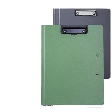 Imagem de Pasta Catálogo Profissional - Prancheta com Capa Resistente, Organizador de Documentos Ideal para Escritório, Arquivo e Reuniões(2,Verde 5421)