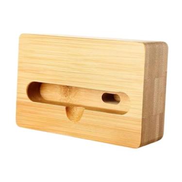 Imagem de BaotyJie a amplificador de stand do telefone titular de smartphone para escritório em casa amplificador físico Bedroom Berkle Cradle Dock na mesa, Style a