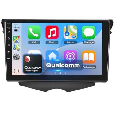 Imagem de [8 núcleos 4 + 64 GB] Estéreo automotivo para Hyundai Veloster 2011-2015 com tela sensível ao toque de 9 polegadas, rádio veicular Android 13 sem fio Carplay Android Auto BT5.1/DSP/áudio de alta