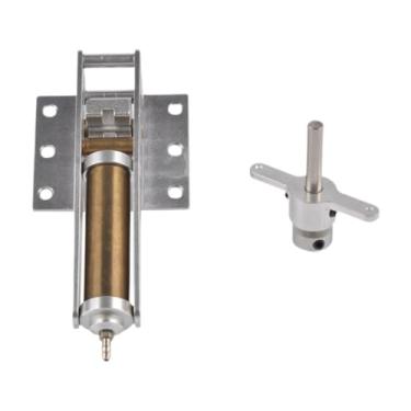 Imagem de menolana de pouso para aeromodelos de 4 a 5 kg, em metal, com suportes para amortecedores. Acessórios para aeromodelos de asa fixa.