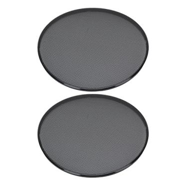 Imagem de Generic Grade de Alto-falante Protetora Redonda, Durável, Aço Laminado a Frio, Abs, Protetor para Home Theater, Carro, Aplicações Marítimas, 2 Peças, 220mm