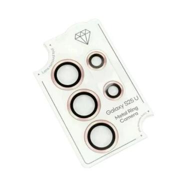 Imagem de Protetor De Lente De Câmera De Vidro Temperado Para Samsung Galaxy S25