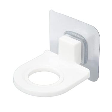 Imagem de Gancho de Líquido Sabão Autoadesivo Apoiado na Parede Rack Garrafa Chuveiro Suporte Shampoo Reutilizável Multipropósito PVC para Banheiro Cozinha Lar