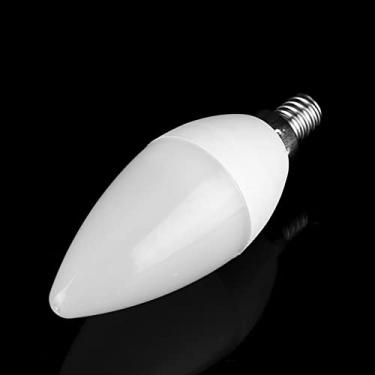 Imagem de Lâmpada de Velas LED 3W com Mudança Cores Múltiplas e Controle Remoto Iluminação Ajustável Econômica em Energia Longa Vida Útil Fácil Instalar AC85-26