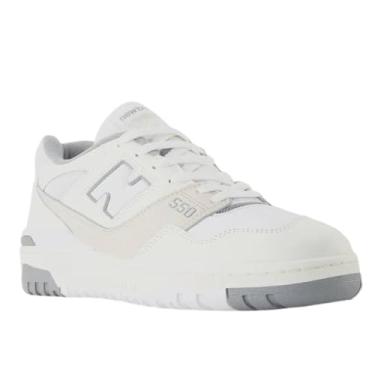 Imagem de Tênis New Balance 550 Masculino Branco e Bege (BR, Adulto, Numérico, 39)