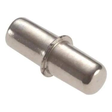 Imagem de 2X Suporte Pitão Pino Prateleira Borne 5Mm Niquelado - 100 P