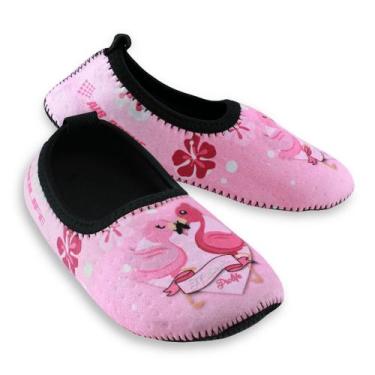 Imagem de Sapatilha Neoprene Infantil Antiderrapante Prolife, Flamingo, 17-18