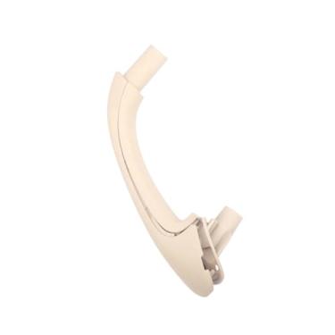 Imagem de Substituição da maçaneta da porta interna do carro esquerda e direita compatível com Benz Classe C W203 2000-2007 C200 C230 C260 C300 Puxador interno da porta automotiva(Beige Front Left)