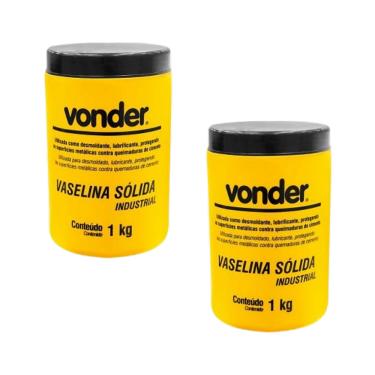 Imagem de Vaselina sólida industrial VONDER - 2 KG