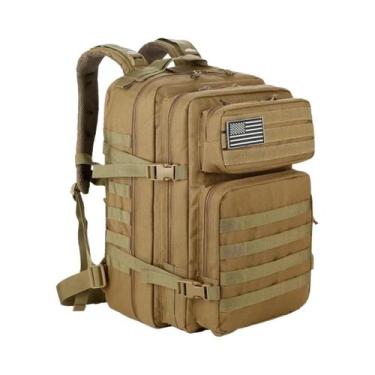 Imagem de Mochila Tática Grande De 45L Para Homens, Bolsa De Assalto Molle Para 