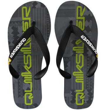 Imagem de Chinelo Quiksilver Molokai Freshness Cinza Escuro-Masculino