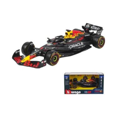 Imagem de Modelo Em Escala 1:43 Do Carro De F1 Red Bull RB21 Bburago Verstappen 