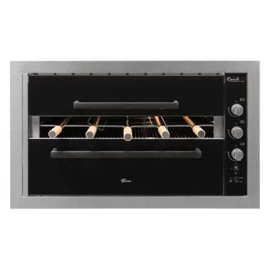 Imagem de Churrasqueira Fischer 33925 A Gás Embutir Ranch 5 Espetos Inox GLP Bivolt 33925-92964