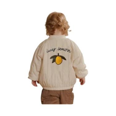 Imagem de Jaqueta De Algodão Acolchoada Para Meninas, Inverno, 1-6 Anos, Casaco 