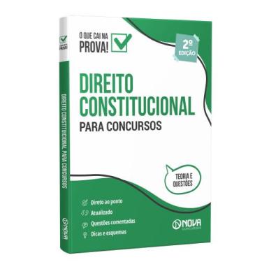 Imagem de Direito Constitucional para Cons - Nova Concursos